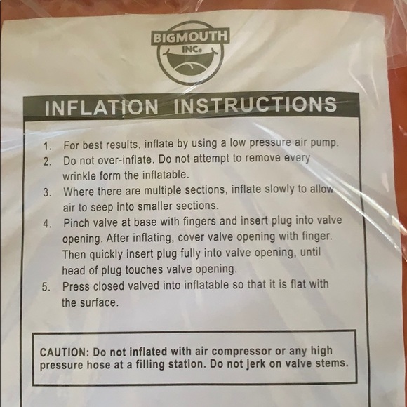 ❄️NEW IN BOX❄️BIG MOUTH Flyin’ FOX Snow Tube - Picture 12 of 14